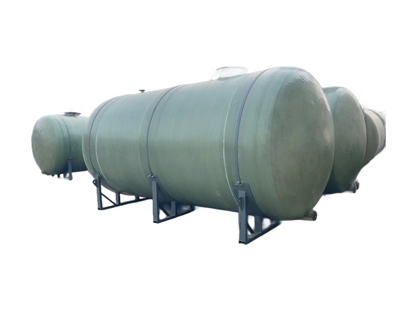 Horizontal FRP Chemical Processing Tank